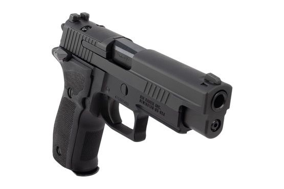 SAO 9mm pistol with optic-ready slide.